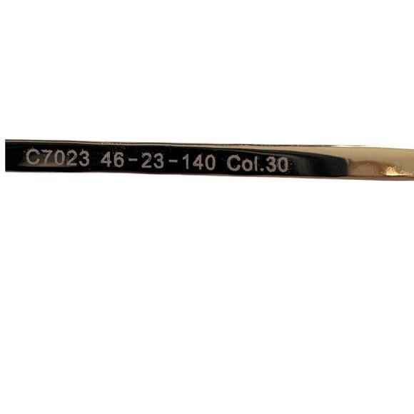NWOT I Chiil red and gold half frame eye glasses main image 4